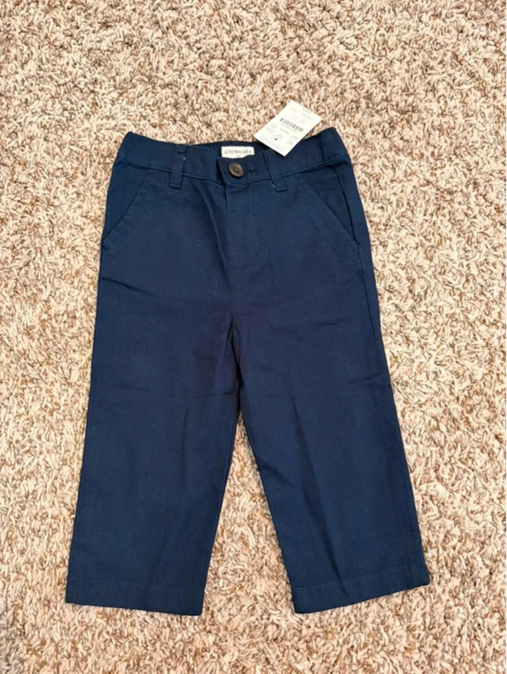 Crewcuts Navy Dress Pants 12-18 Months NWT Toddler Boys